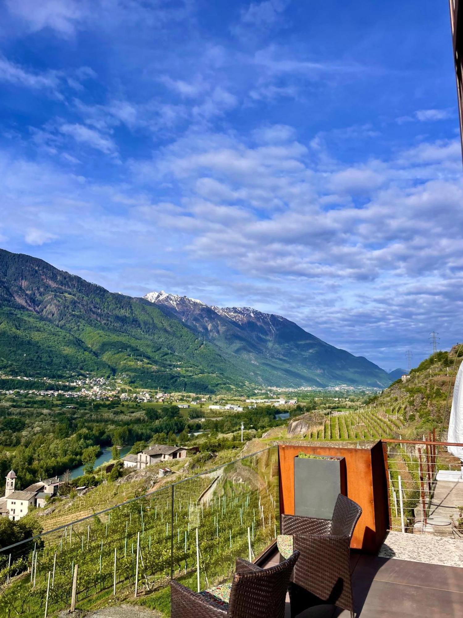 Ca' Barroni Agriresort Sondrio Exterior photo